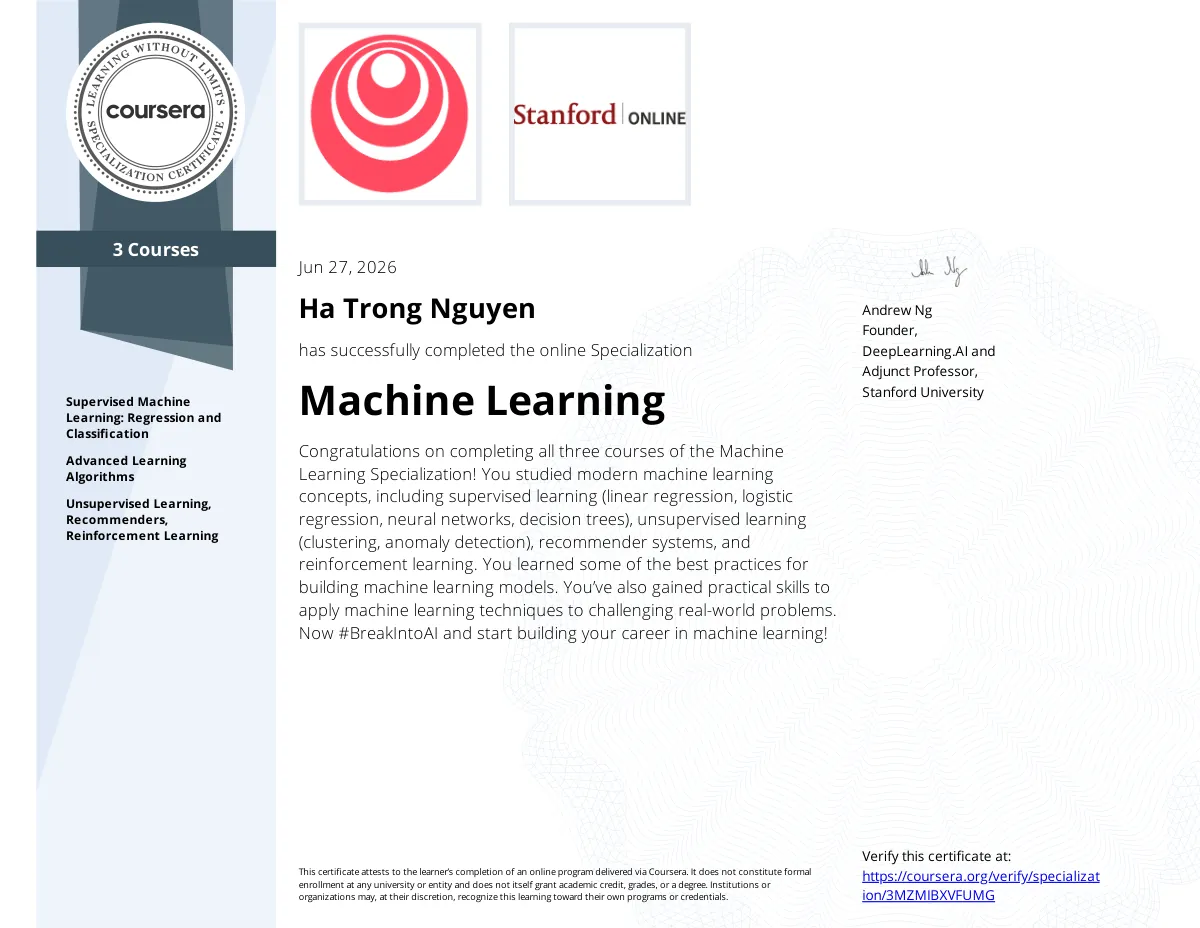 Machine Learning