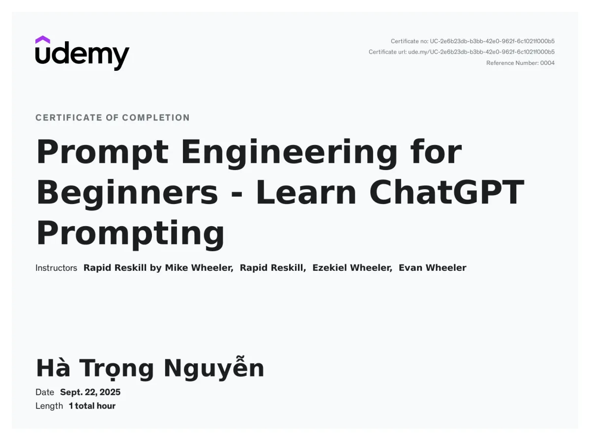 Prompt Engineering for Beginners - Learn ChatGPT Prompting