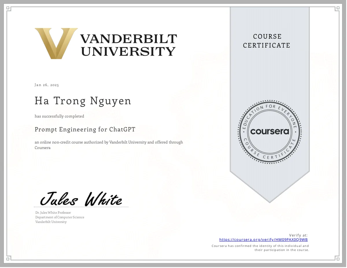 Prompt Engineering for ChatGPT